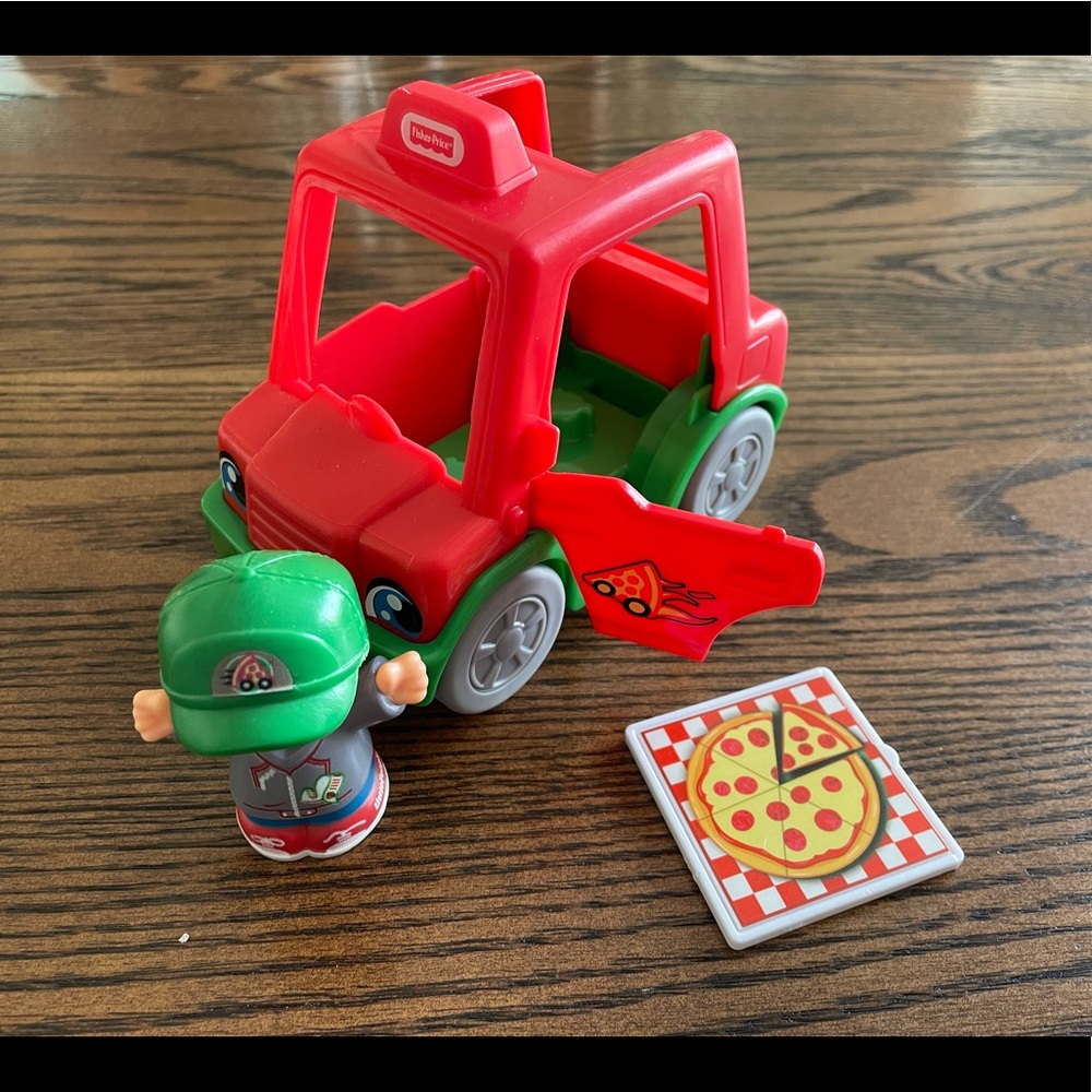 Little People by Fisher Price Pizza Delivery Truck